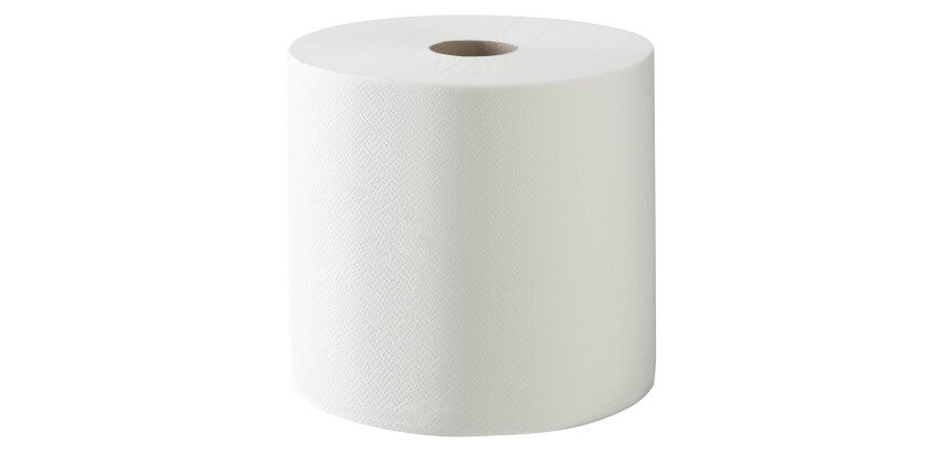 Roll of wiping Lucart Strong 1000 - white