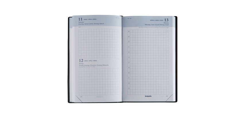 Agenda 2027 Brepols Building - 16,5 x 10 cm.
