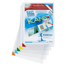 Fundas Adhesivas Kang Easy A4 - Paquete de 5 colores surtido