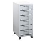 Desserte mobile métal à tiroirs Izo