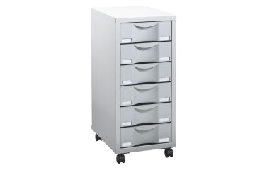 Archivador móvil multicajón Izo 6 cajones