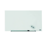Pizarra Cristal blanco brillante Nobo 31” formato panorámico 