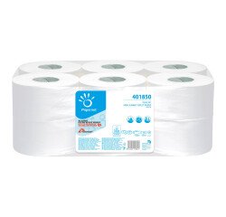 Papel higiénico Mini Jumbo de doble capa - 12 rollos de 170 m