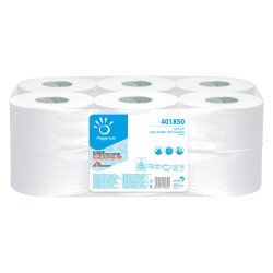 Papier toilette Mini Jumbo double épaisseur - 12 rouleaux de 170 m