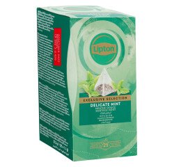 Infusion soft mint Exclusive Selection Lipton - box with 25 pyramid tea bags