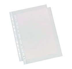 Fundas multitaladro de polipropileno rugoso A4 80 micras Esselte - Bolsa de 10