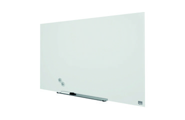 Pizarra Cristal blanco brillante Nobo 45” formato panorámico 