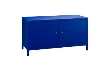 Industriële kast met klapdeuren 