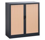 Armoire métal à rideaux Union G. L 100 x P 45 cm