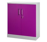 Armoire portes battantes Fun Color H 107 cm