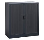 Armario de persiana metálico desmontable Unión Alt 100 x An 100 cm estructura antracita