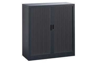 Armario de persiana metálico desmontable Unión Alt 100 x An 100 cm estructura antracita