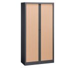 Armoire métal à rideaux Union G. L 100 x P 45 cm