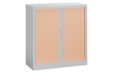 Armario de persiana metálico desmontable Unión Alt 100 x An 100 cm estructura gris claro