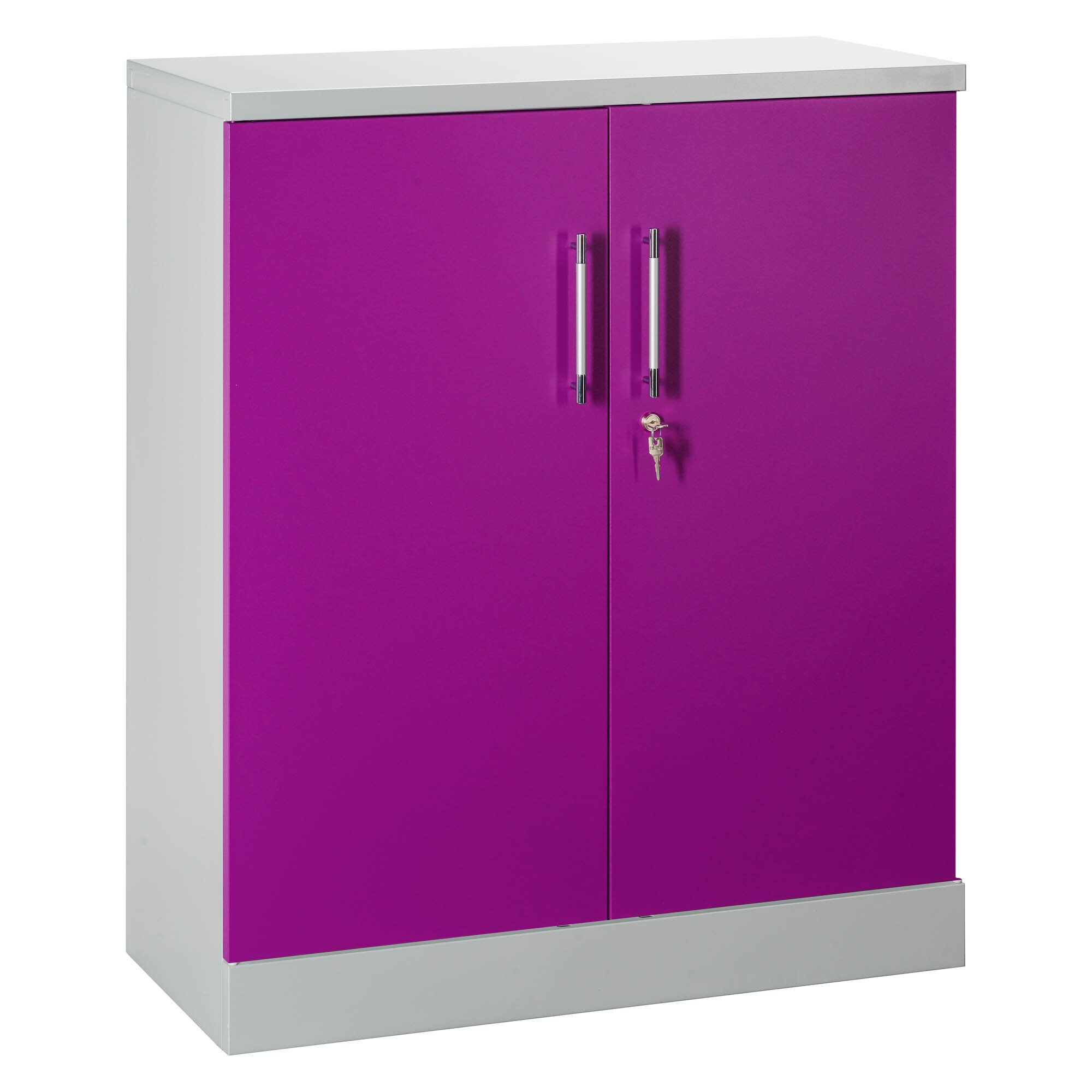 Kast met klapdeuren Fun Color H 107 cm