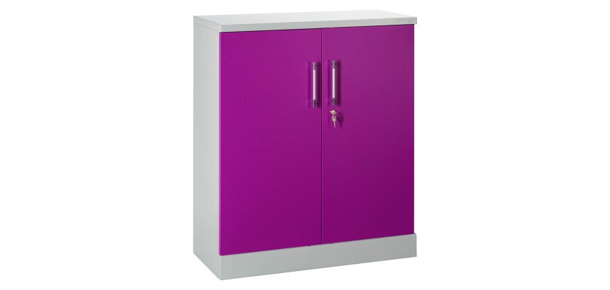Armoire portes battantes Fun Color H 107 cm