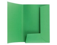 Sous-dossier kraft dossier suspendu 2 rabats Esselte 23 x 31 cm - vert - Carton de 100