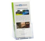 Distributeur de table, présentoir Taymar simple compartiment - 1/3 A4