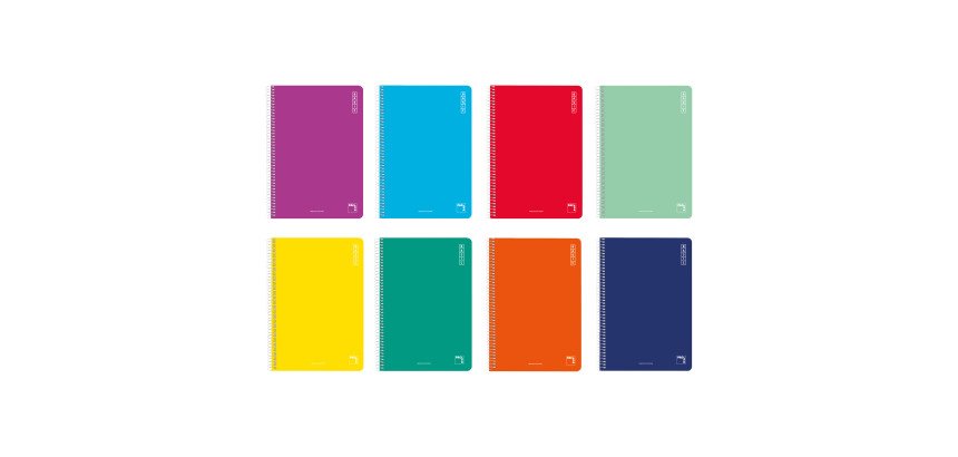 Cuaderno tapa flexible 4º 80 hojas  Pacsa