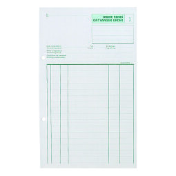Auto-copying register Exacompta "order-form" 210 x 180 mm 50-3