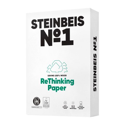 Papel reciclado A3 80 g Classic White - paquete de 500 hojas