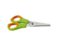Tijeras escolares ergonómicas bimateria