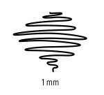 Stylo feutre Staedtler Lumocolor 317 M permanent écriture moyenne - Étui de 4 couleurs classiques