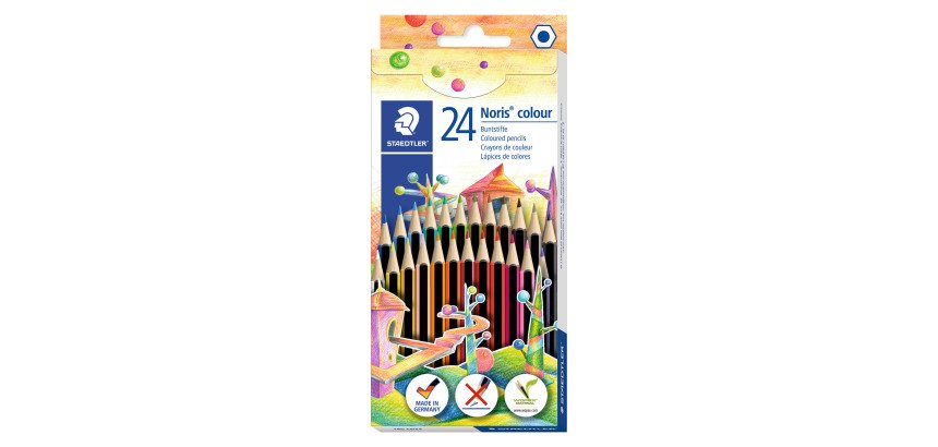 Lápices de Colores Staedlter Noris® colour 185 - Caja de 24