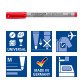 Stylo feutre non-permanent Staedtler Lumocolor couleurs assorties 1 mm - Pochette de 4