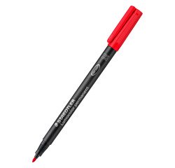 Staedtler Lumocolor 317 M Faserschreiber Mittlere Spitze - Etui mit 8 lustigen Farben.