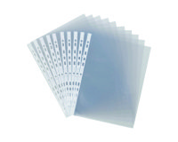 Fundas multitaladro Oxford A4 de polipropileno liso 9/100 - Caja de 100