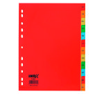 JMB set of monthly dividers, Dutch version, polypropylene, colour, A4