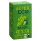 Thé vert Bio Alter Eco Ceylan - Boîte de 25 sachets plats