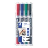 Lumocolor duo Staedler - Case with 4 colours