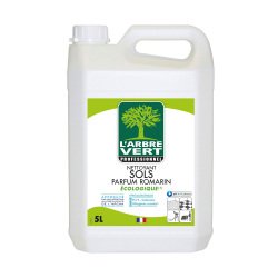Nettoyant sols Arbre Vert romarin d'origine végétale - Bidon de 5 litres