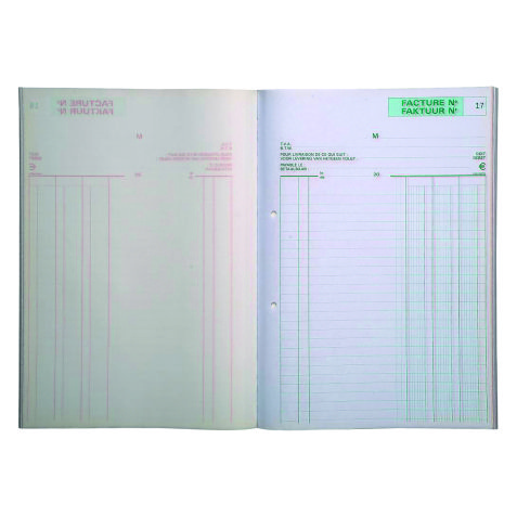 Manifold autocopiant Exacompta "factures" 210 x 297 mm 50-2