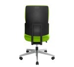 Office chair IMAX - green fabric - armless