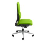 Office chair IMAX - green fabric - armless