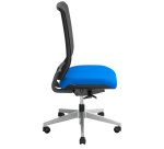 Chaise de bureau IMAX - dossier maille bleu