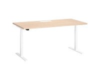 Bureau assis-debout Ergomaxx L160 x P 80 cm réglage électrique en hauteur avec top access