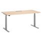 Bureau assis-debout Ergomaxx L160 x P 80 cm réglage électrique en hauteur avec top access