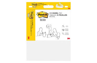 Mini paperboard caballete con hojas reposicionables Meeting chart