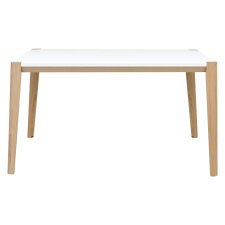 Mesa de reunión Ostrahl 160 x 140 cm Patas de fresno macizo