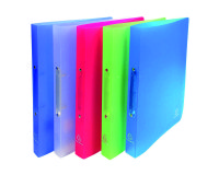 Classeur 2 anneaux polypropylène souple Chromaline A4 - Dos 3 cm couleurs assorties
