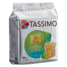 Groene thee munt Tassimo Twinings - pak van 16 capsules 