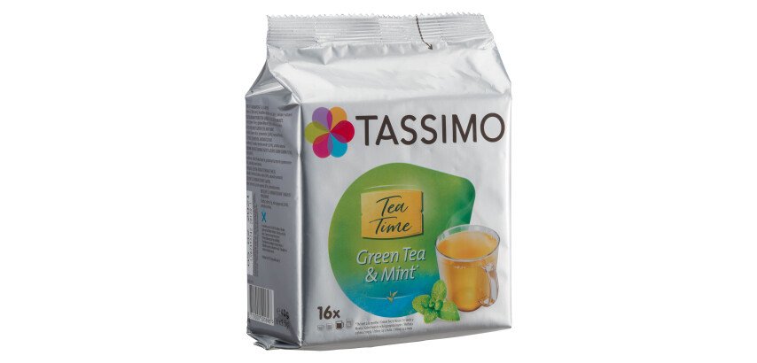 Capsules de Thé vert Menthe Tassimo Twinings - Paquet de 16