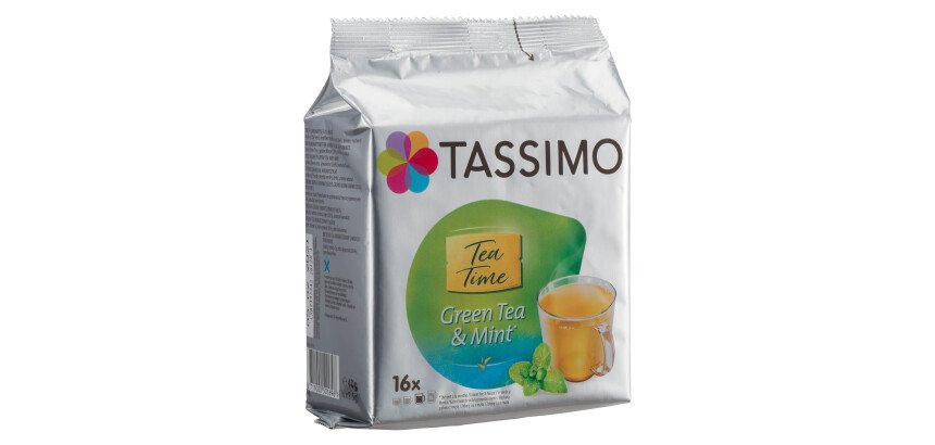 Capsules de thé vert menthe Tassimo Twinings - Paquet de 16