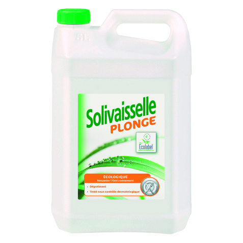 Liquide vaisselle mains Solivaisselle Plonge écologique - Bidon de 5 L