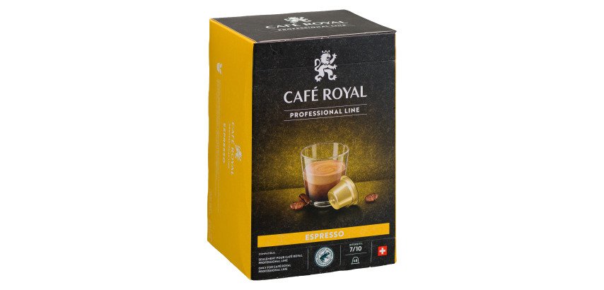 Kaffee-Kapsel Café Royal Profi Espresso - Box mit 48 Stück - Kompatibel Café Royal Professional