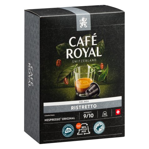 Kaffeekapseln Café Royal Ristretto - Box von 36